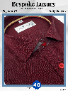Raymond fabric Maroon Formal Shirt