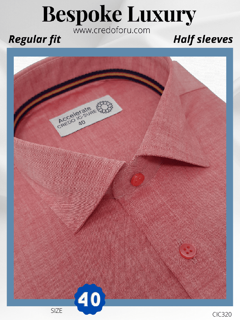 [dark-pink-formal-shirt-40] Dark Pink Formal Shirt