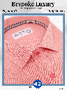 Red &amp; White Formal Shirt