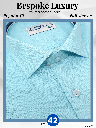 Turquoise Blue Full Sleeve Formal Shirt(569)