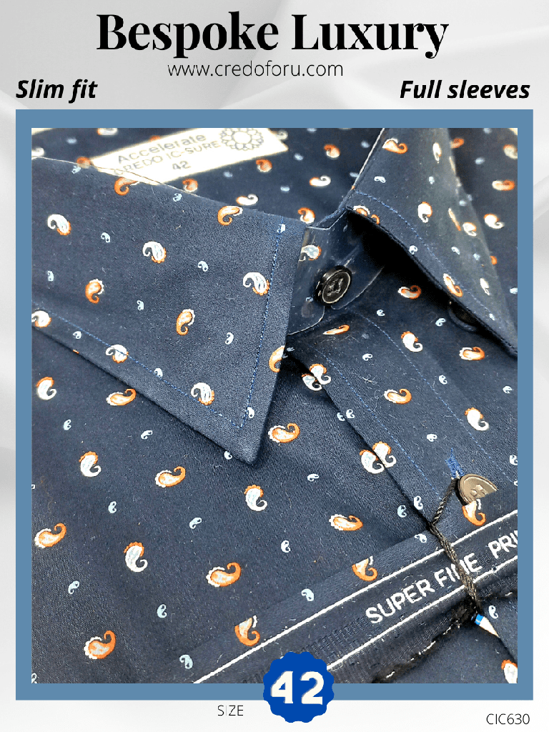 [printed-navy-blue-full-sleeves-shirt-630-42-1] Printed Navy Blue Full Sleeves Shirt (630)