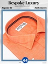 CREDO Imported orange half Sleeve Shirt(693)A