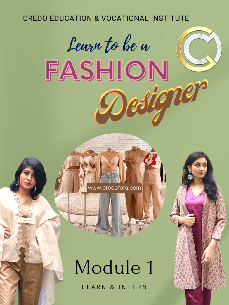 Fashion Designing -Module 1 (Session 1-12) Complete Session