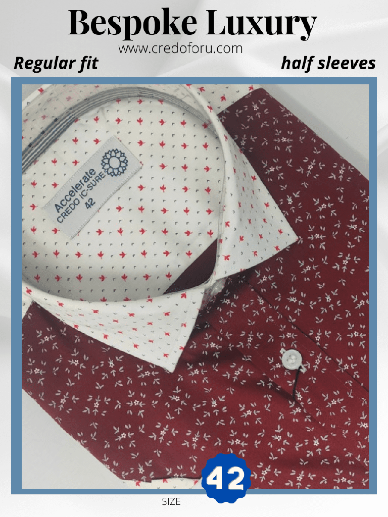 MENS DUET COLOUR HALF SLEEVE SHIRT