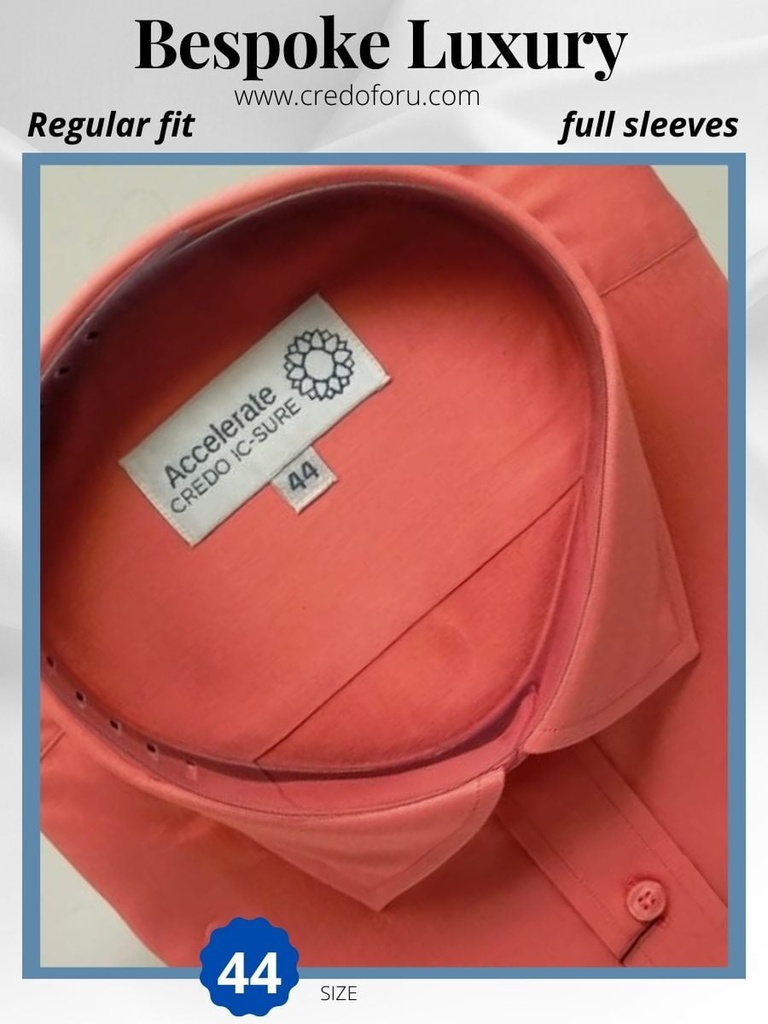 dark red full sleeve formal shiet