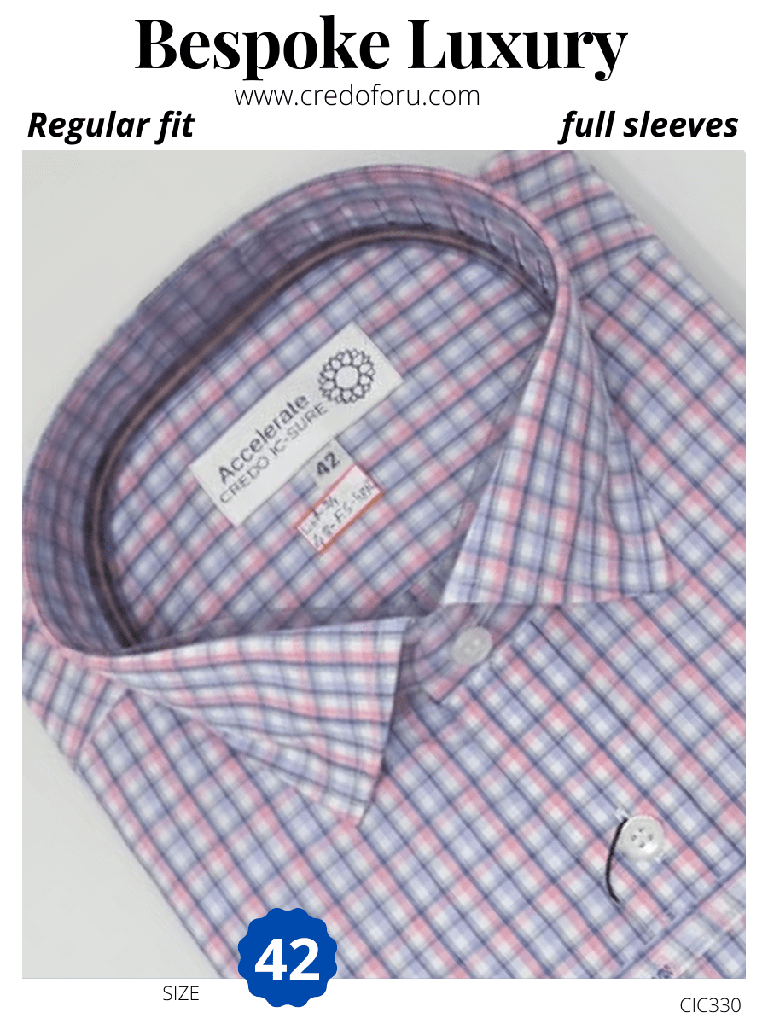 blue, pink ,full sleeves formal shirt