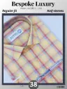 Yellow checks Mens Shirt(886)