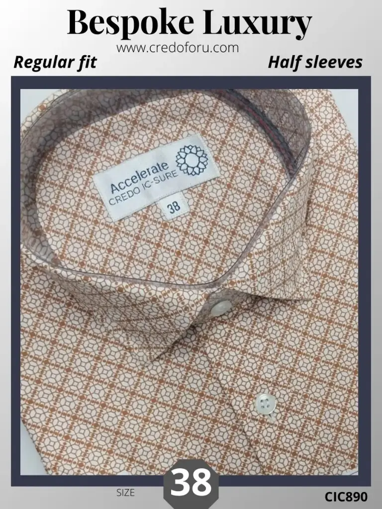 Geometric Printed Mens Shirt(890)