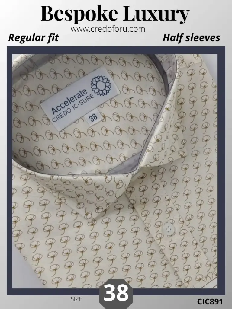 Floral Printed Mens Shirt(891)