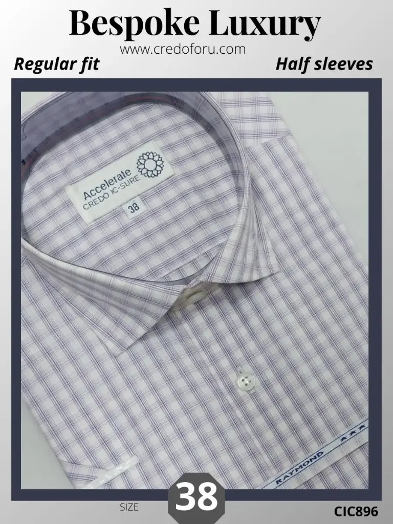 Mauve Checks Mens Shirt(896)
