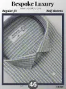  Green and Blue Checks Mens Shirt(907)