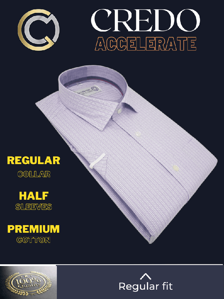 [mauve-check-formal-shirt-3-40] Mauve Check Formal Shirt