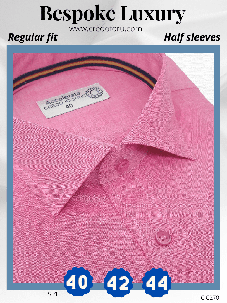 Pink Formal Shirt