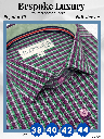 Mauve Green Check Formal Shirt
