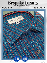 Arvind Fabric Red Check,Blue Formal Shirt