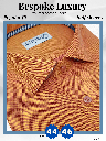 Arvind Fabric Orange Texture Formal Shirt(287)