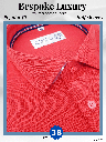 Graviera Fabric Tomato Red Formal Shirt