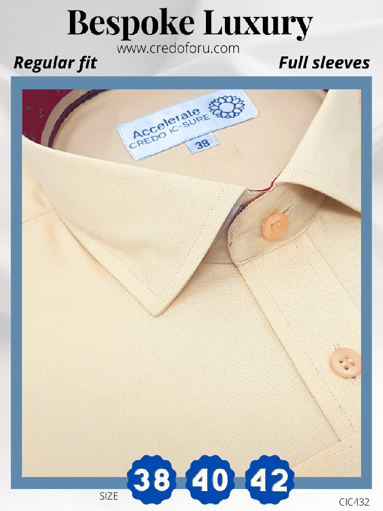 [mafatlal-fabric-tomato-red-formal-shirt-42] Mafatlal Fabric Tomato Red Formal Shirt(432)