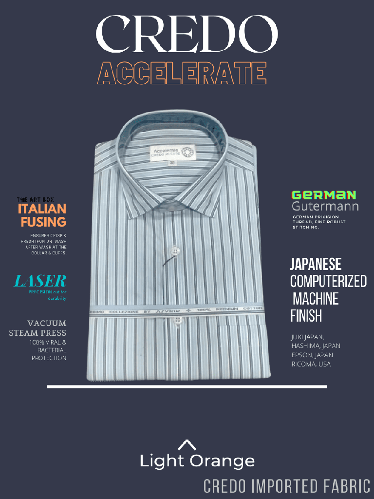 [grey-stripe-full-sleeve-formal-shirt511-44-1] Grey Stripe Full Sleeve Formal Shirt(511)