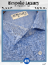 Sky Blue Texture Formal Shirt(546)