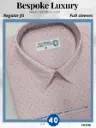 Pink Polka Dots Printed Mens Shirt(938)
