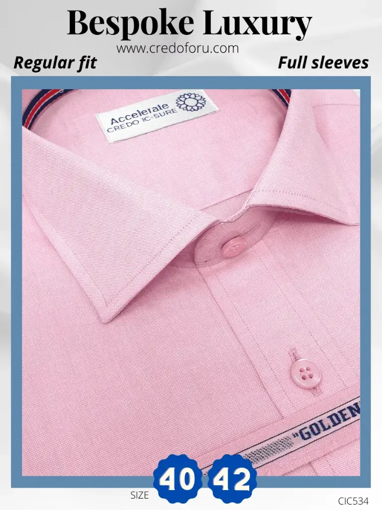 Pink Full Sleeve Shirt(534)