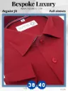 Maroon Plain Formal Shirt