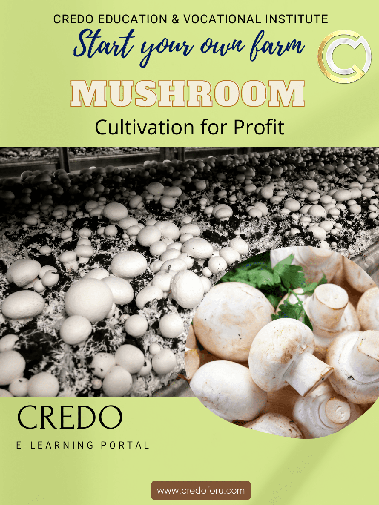 [mushroom-cultivation] MUSHROOM CULTIVATION