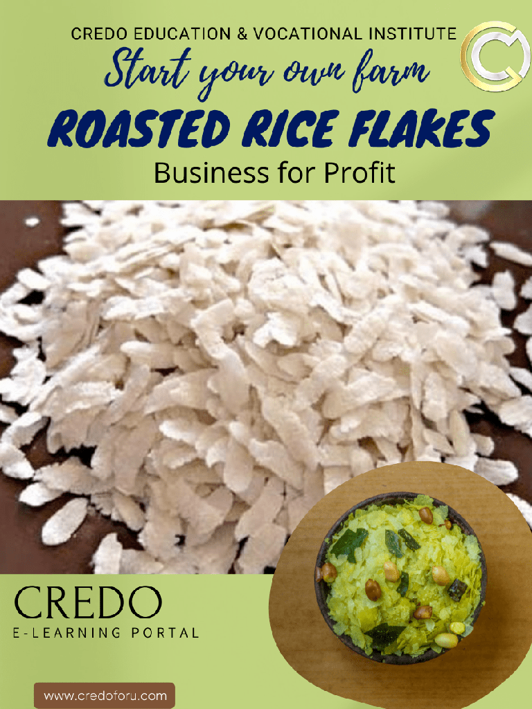 [msme-roasted-rice-flakes] MSME: ROASTED RICE FLAKES