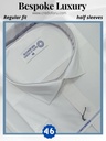 white half sleeve shirt 796