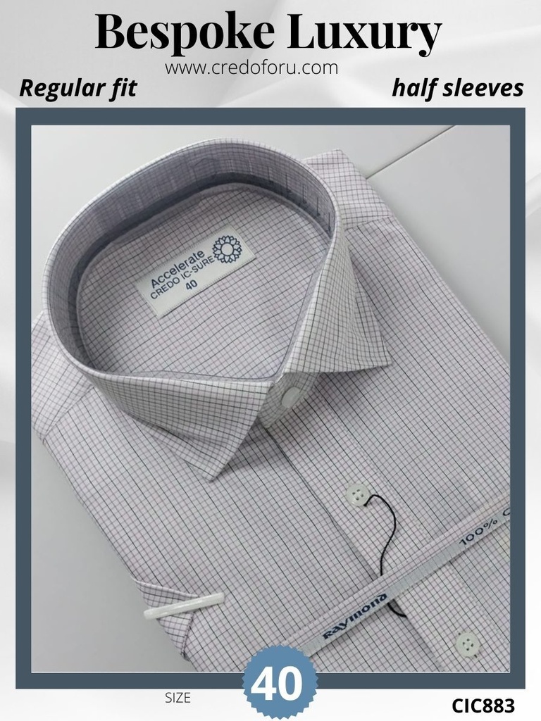 [purple-and-black-small-checks-raymond-shirt-883] Purple and black small checks raymond shirt(883)