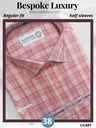 Red big checks raymond shirt(887)
