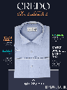 Credo Light Blue Formal Shirt