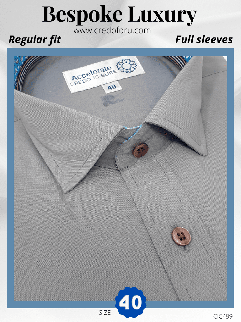 [olive-green-formal-shirt-42] Olive Green Formal Shirt