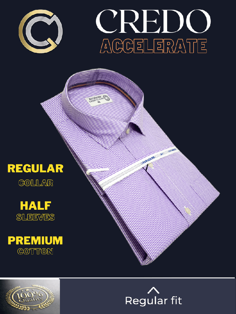 [raymond-fabric-premium-cotton-formal-shirt-46] Raymond Fabric Mauve Check Formal Shirt