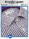 Arvind Fabric Red, Blue, White Check