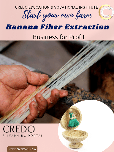 [msme-banana-fiber-extraction] MSME: BANANA FIBER EXTRACTION